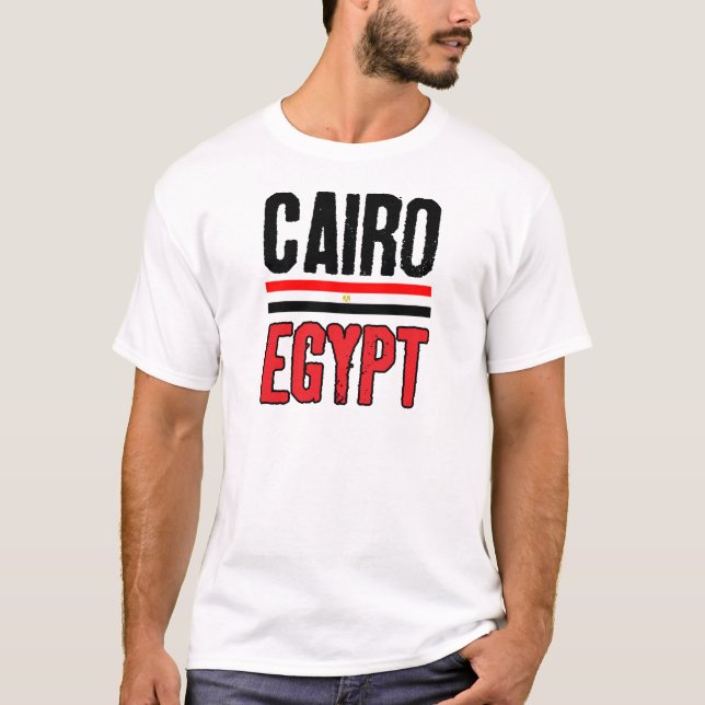 Camiseta O Cairo, Egipto (Frente)