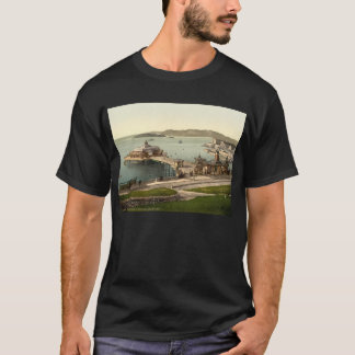 Camiseta O cais, com ilha de Drake, Plymouth, Inglaterra