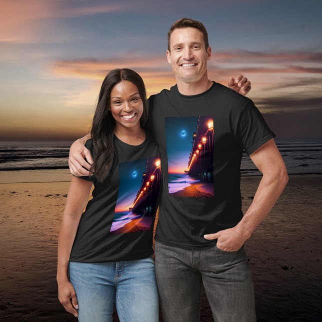 Camiseta O Cais da Lua (Criador carregado)