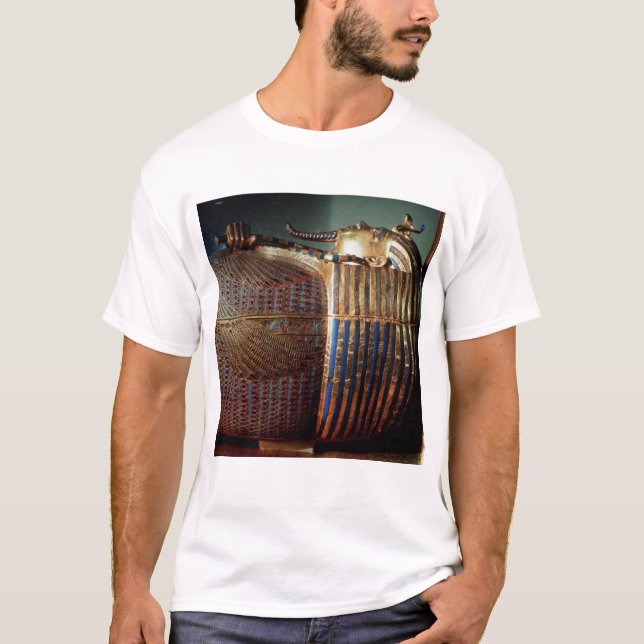 Camiseta O caixão mais íntimo de Tutankhamun (Frente)