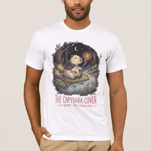 Camiseta O Cajado de Cristal do Rio do Coven do Capivara