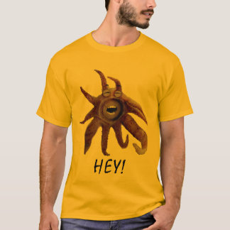 Camiseta O calamar diz Hey!