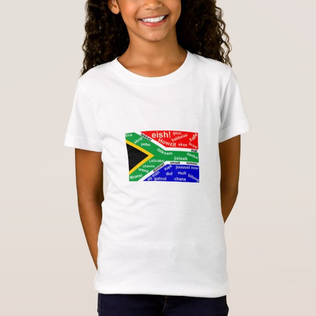 Camiseta - O calão africano caçoou o t-shirt - customizável (Frente)