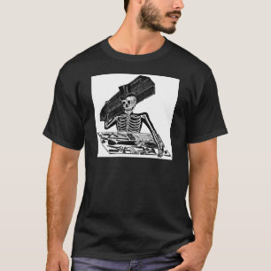 Camiseta "O Calavera do pessoa" cerca de 1800's México