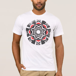 Camiseta O caleidoscópio Remix o vintage