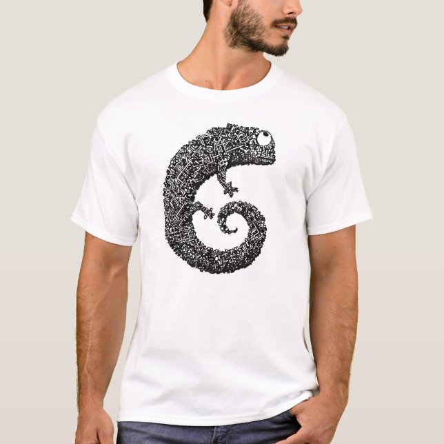 Camiseta O camaleão (Frente)