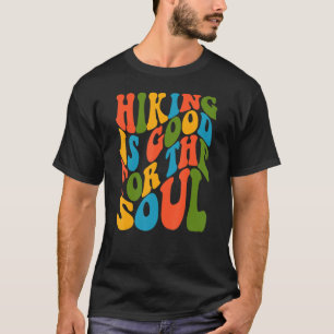 Camiseta O Caminho É Bom Para A Alma Pastel Wavy Text Boho