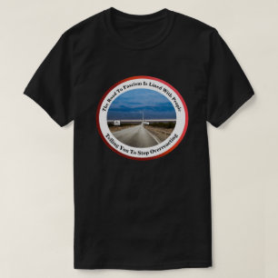 Camiseta O Caminho Para o Fascismo....