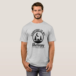 Camiseta O Camping é Minha Terapia