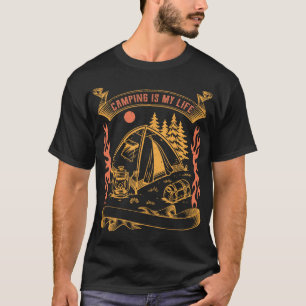 Camiseta O Camping É Minha Vida