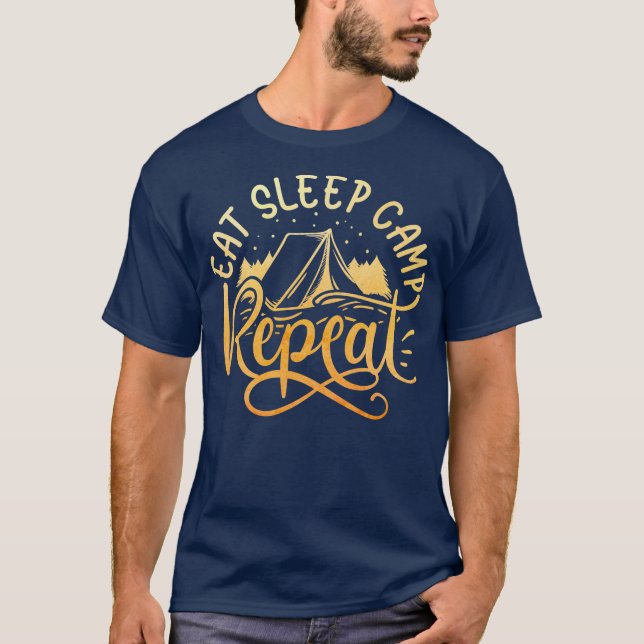 Camiseta O Camping Lover T-Shirt (Frente)