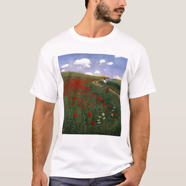 Camiseta O campo da papoila (Frente)
