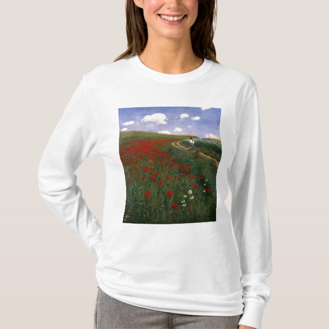 Camiseta O campo da papoila (Frente)
