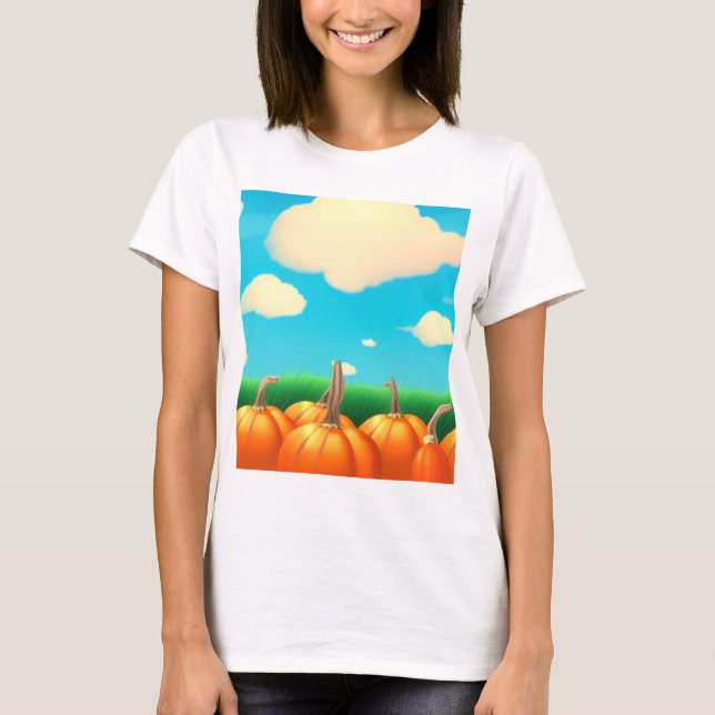 Camiseta O Campo de Abóboras (Frente)