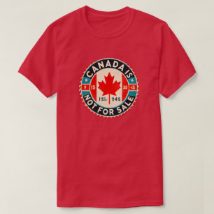 Camiseta O Canadá não é a vendedora do orgulho canadense