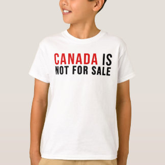 Camiseta O Canadá Não É Para Venda