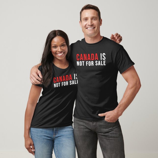 Camiseta O Canadá Não É Para Venda (Unissex)