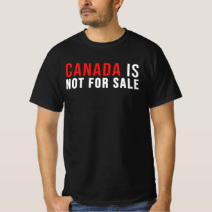 Camiseta O Canadá Não É Para Venda