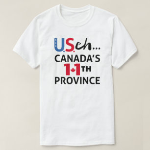 Camiseta O CANADÁ não é para venda da liberdade da provínci