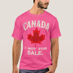 Camiseta O Canadá Não Está À Venda