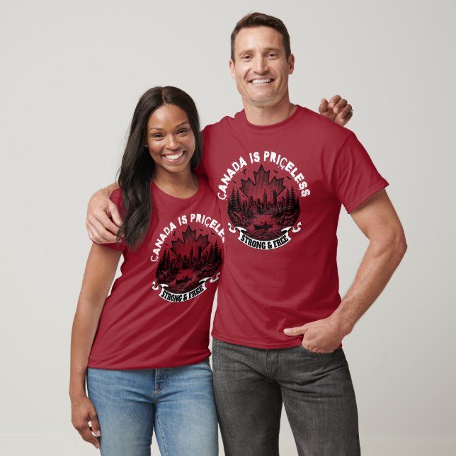 Camiseta O Canadá não tem preço de venda (Unissex)