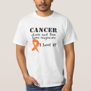 Camiseta O cancer da leucemia não vive aqui Anymore