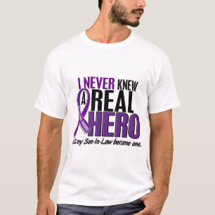 Camiseta O câncer de pâncreas NUNCA SOUBE um genro do HER
