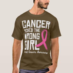 Camiseta O Cancer De Suporte À Consciência Do Cancer Da Mam