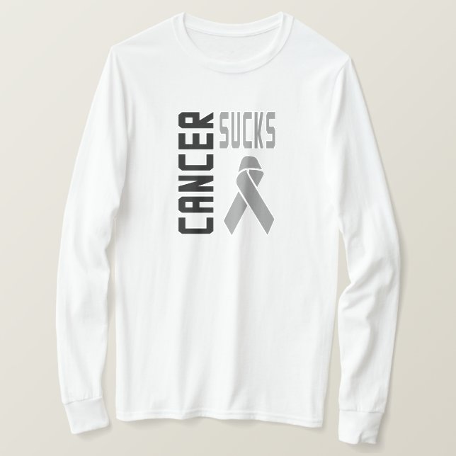 Camiseta O Câncer é uma Droga (Frente do Design)