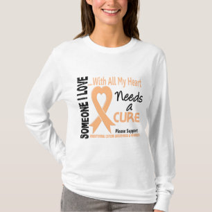 Camiseta O cancer Endometrial precisa uma cura 3