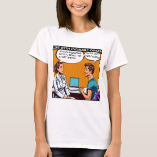 Camiseta O cancer Incurável GIST não tem cura