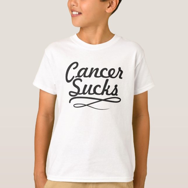 Camiseta O cancer suga (Frente)