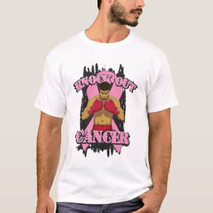 Camiseta O cancro da mama bate para fora o cancer
