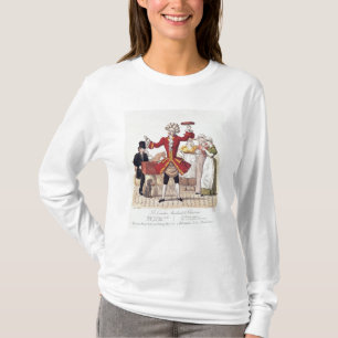 Camiseta O cantor da rua, gravado por Alois Senefelder