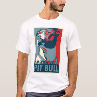 Camiseta O cão de América - PITBULL
