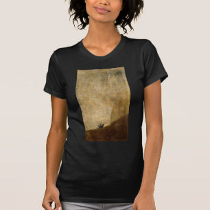 Camiseta O cão (pinturas pretas) por Francisco Goya 1820