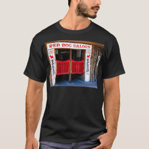 CAMISETA O CÃO VERMELHO SALOON JUNEAU ALASKA