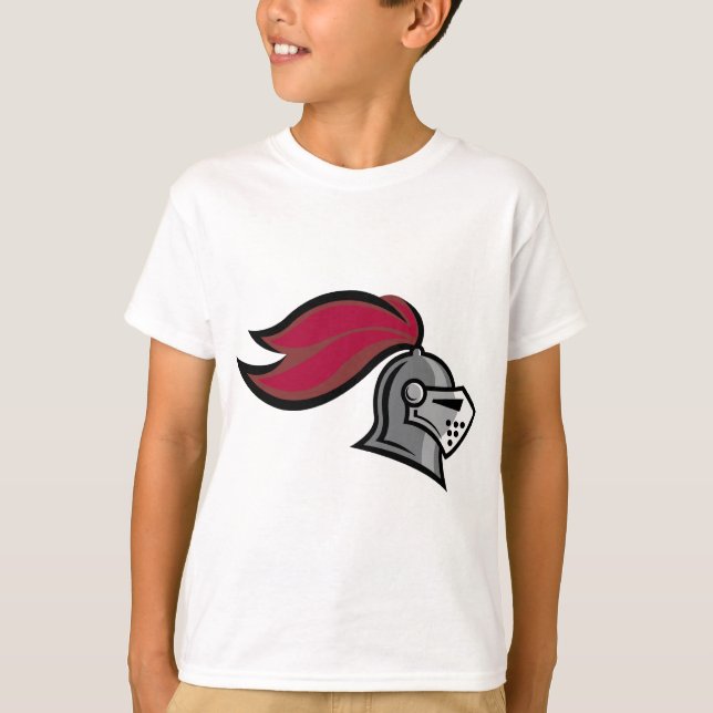 Camiseta O capacete do cavaleiro (Frente)