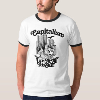 Camiseta O capitalismo é campainha repugnante
