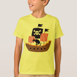 Camiseta O Capitão Barkbeard Zarpou!