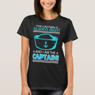 Camiseta O Capitão Tem Toda A Razão, Eu Sou O Kätp N B