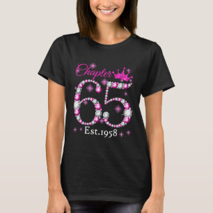 Camiseta O Capítulo 65 "Mulheres" é feito em 1958 65º anive