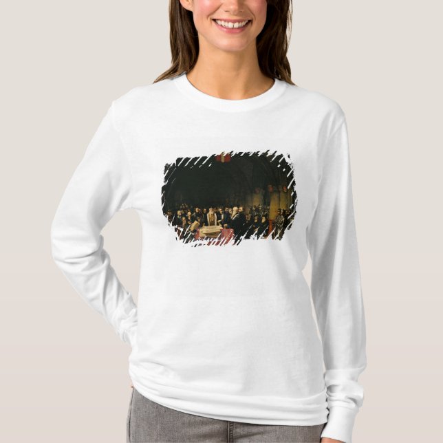 Camiseta O capítulo da ordem de St John de Jerusalem (Frente)