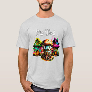 Camiseta O Capuz - Casas de Fada de Cogumelo Fantasia