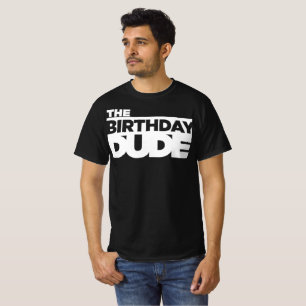 Camiseta O Cara do Aniversário