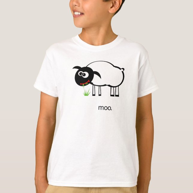 Camiseta O carneiro diz o MOO (Frente)