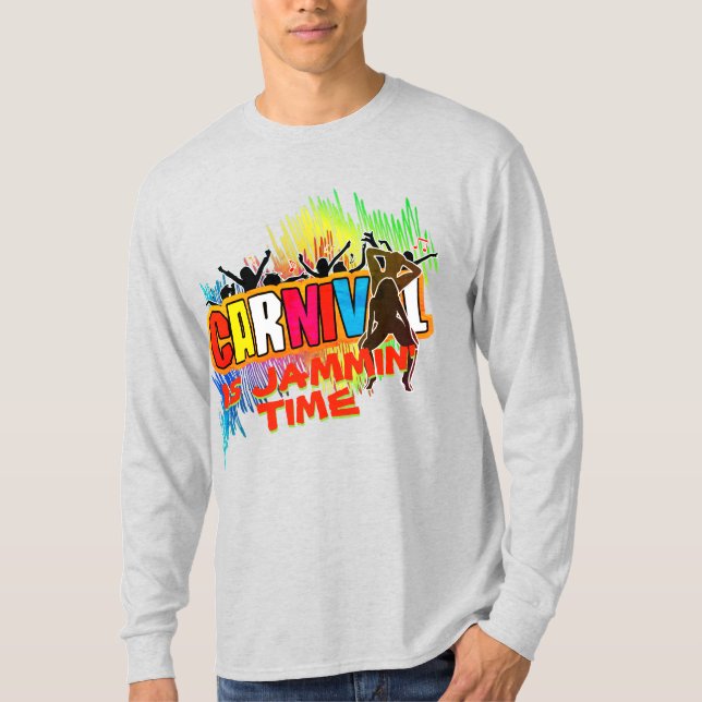 CAMISETA O CARNIVAL É TEMPO DE FESTA (Frente)