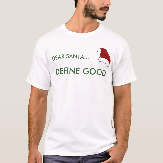 CAMISETA O CARO PAPAI NOEL DEFINE BOM (Frente)