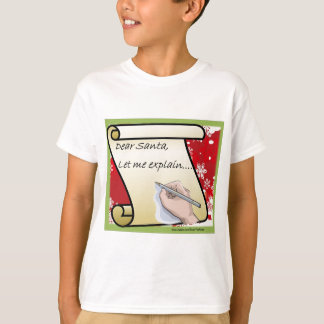 Camiseta O caro papai noel deixou-me explicar
