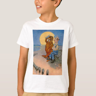 Camiseta O carpinteiro, a morsa e as ostras